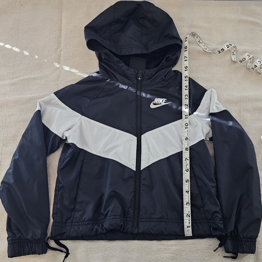 Nike Kids Black and White Jacket